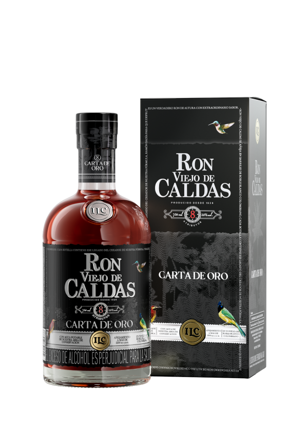 Ron Viejo de Caldas Carta de Oro