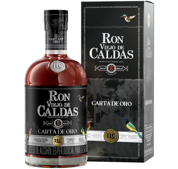 Ron Viejo de Caldas Carta de Oro
